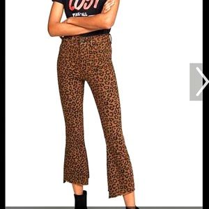 DL1961 Bridget Crop High-Rise Bootcut Jeans in Jaguar